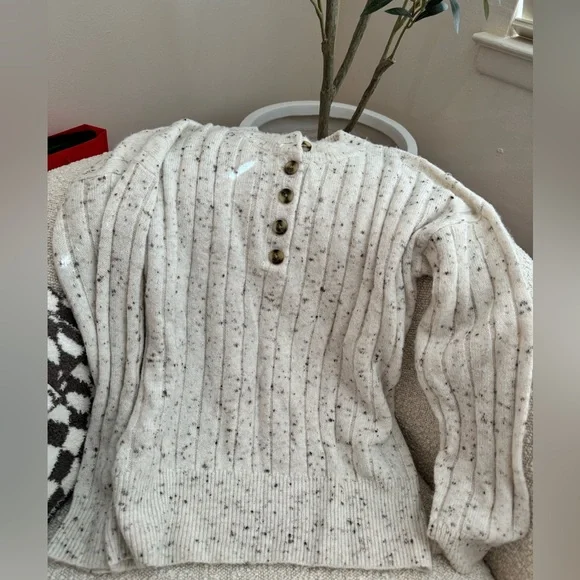 Madewell Women's Bowden Henley Sweater